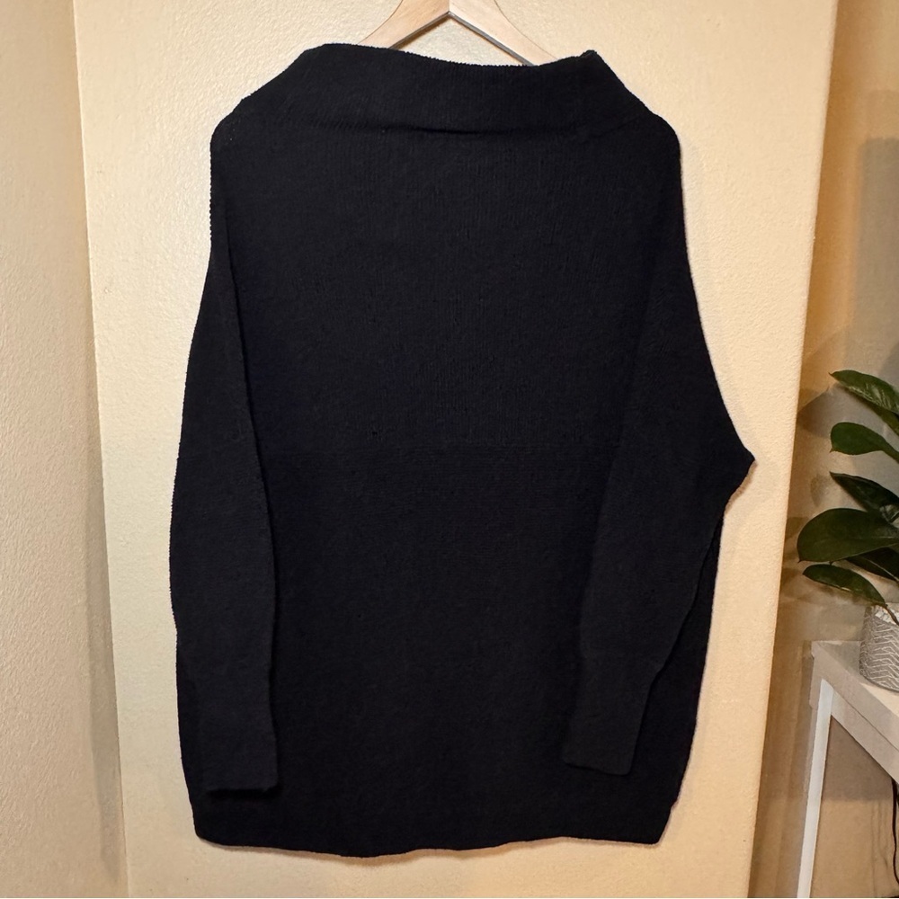 Ottoman Slouchy Tunic Oversized Cotton Blend Sweater Women’s size XS - Picture 4 of 12